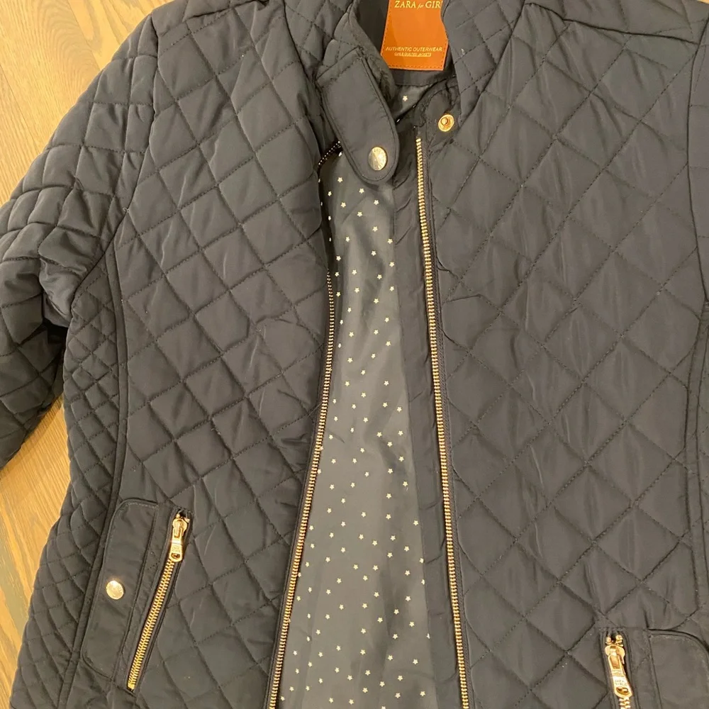 Zara quilted girls